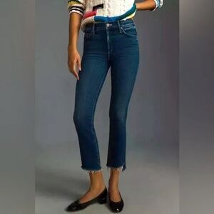 MOTHER The Insider Crop Step Fray